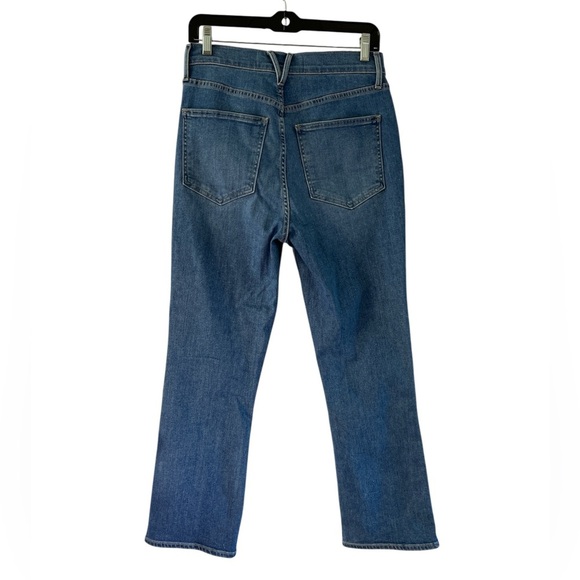 Veronica Beard Carly Kick Flare Jeans Bright Lakeshore Size 29 High Rise - Picture 4 of 15